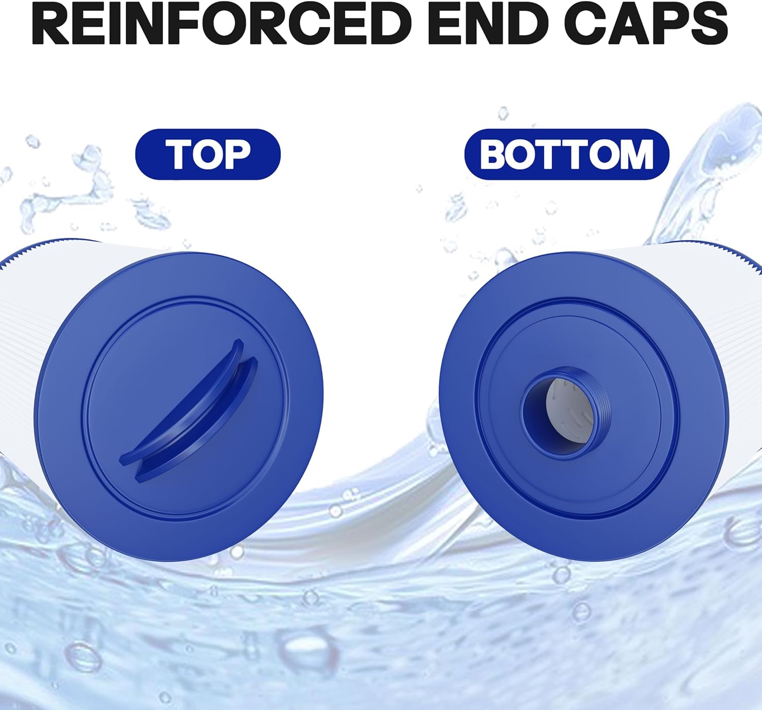 Spa Filter Compatible with 6CH-502, FC-0311, PAS502SV, PAS502SV-M, Baleen AK-90161, Magnum AR50, Master Deluxe M60506, Tidal Fit Swim 06-0006-12, 2 Pack - Image 3