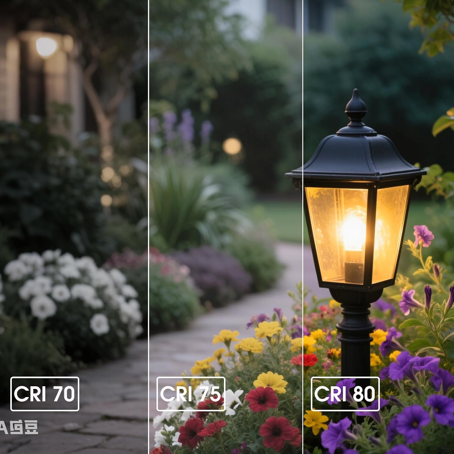 Dusk to Dawn LED Outdoor Light Bulb, 75 Watt Equivalent, 9W 1100 Lumens, 3000K Warm White LED Light Bulbs, E26 Base, Automatic On/Off Sensor Light Bulb for Porch, Hallway, Garage, ETL Listed, 4-Pack
