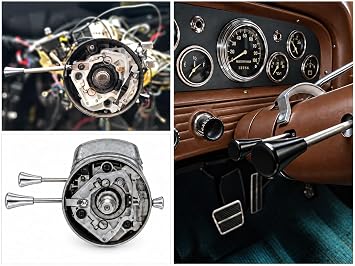 Billet Steering Column Flasher Switch Knob Mirror Polished