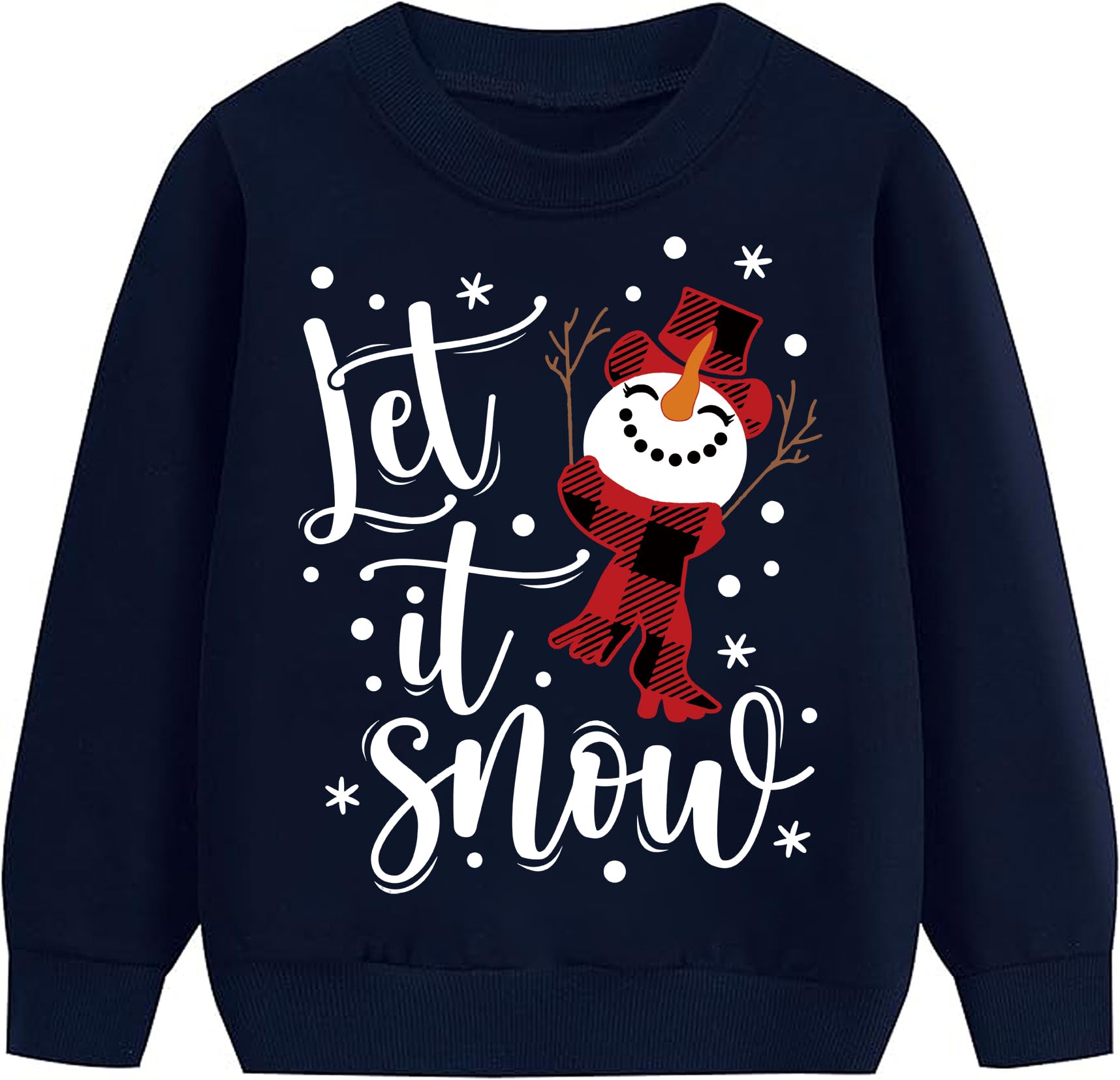 Felpa natalizia per bambini e bambine, maglione natalizio unisex con Babbo Natale, orso, dinosauro, gatto, top per bambini, a maniche lunghe, in cotone, abbigliamento casual a girocollo