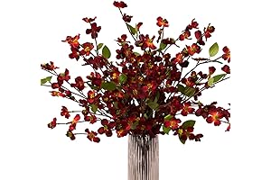Simulated Canine Red Dogwood Twigs: Realistic Flora for Lively Decor