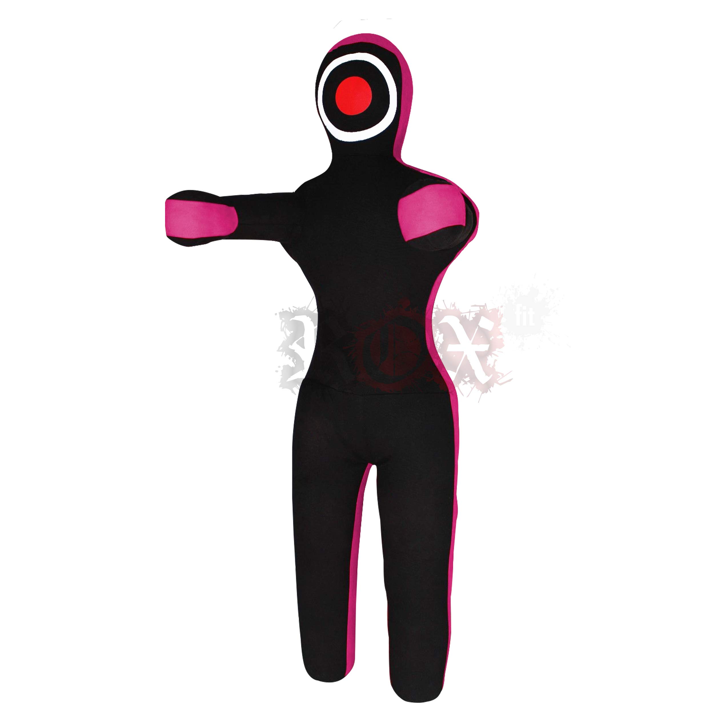 ROX Fit Grappling Dummy Realistic Straight style Brazilian JiuJitsu Training Bag 3 ft, 4 ft, 5 ft,6ft (Unfilled) (6 foot)