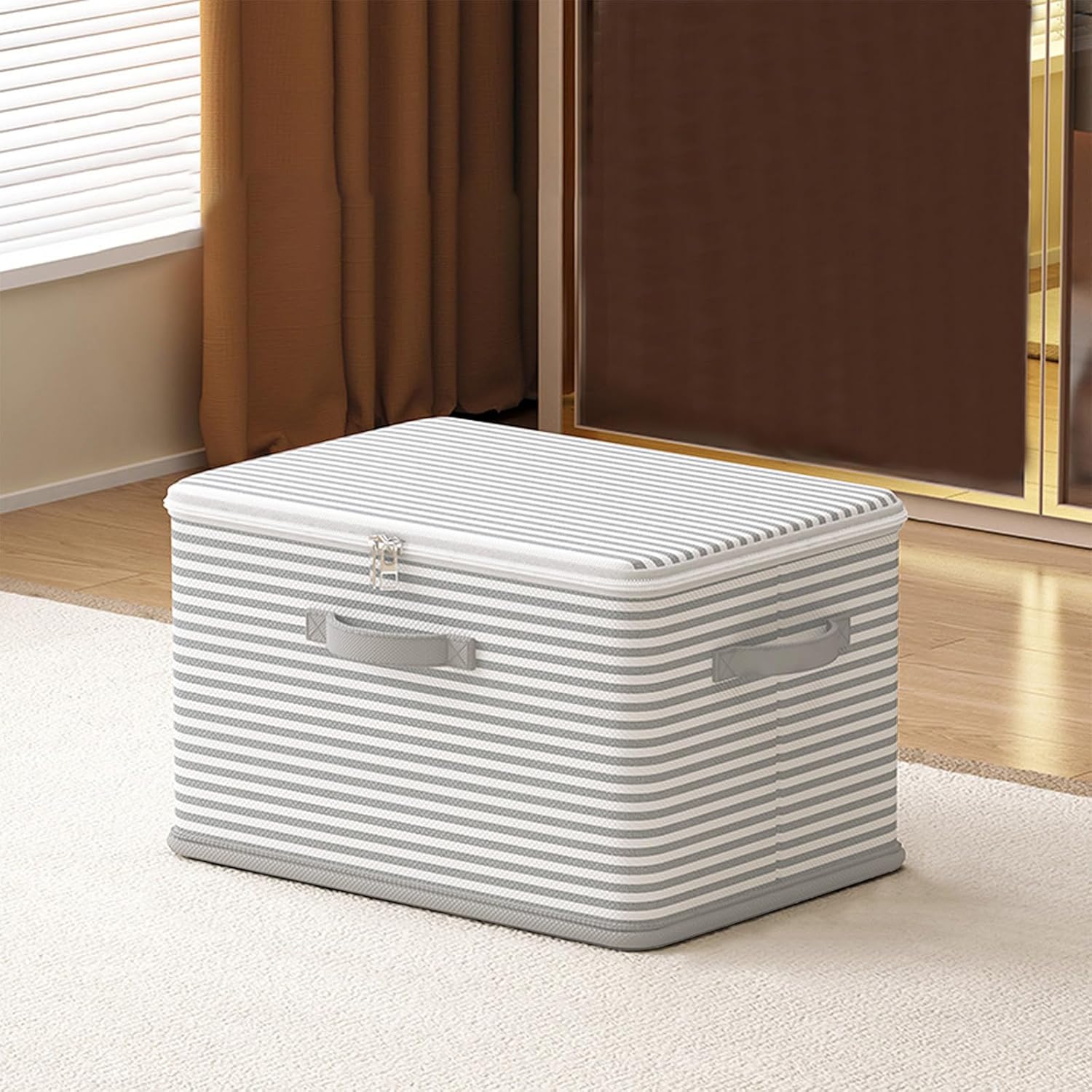 Clothes Storage Bag, Wardrobe Sorting Storage Box Portable