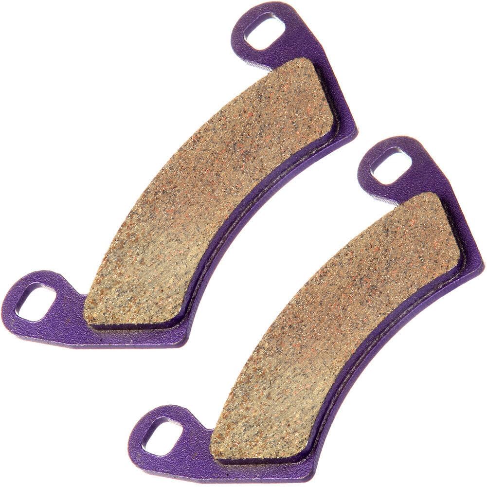 ECCPP Front Brake Pads for Polaris Brutus 2013-2014 for Polaris Ranger 500 2001-2013 (FA452 Carbon Fiber)