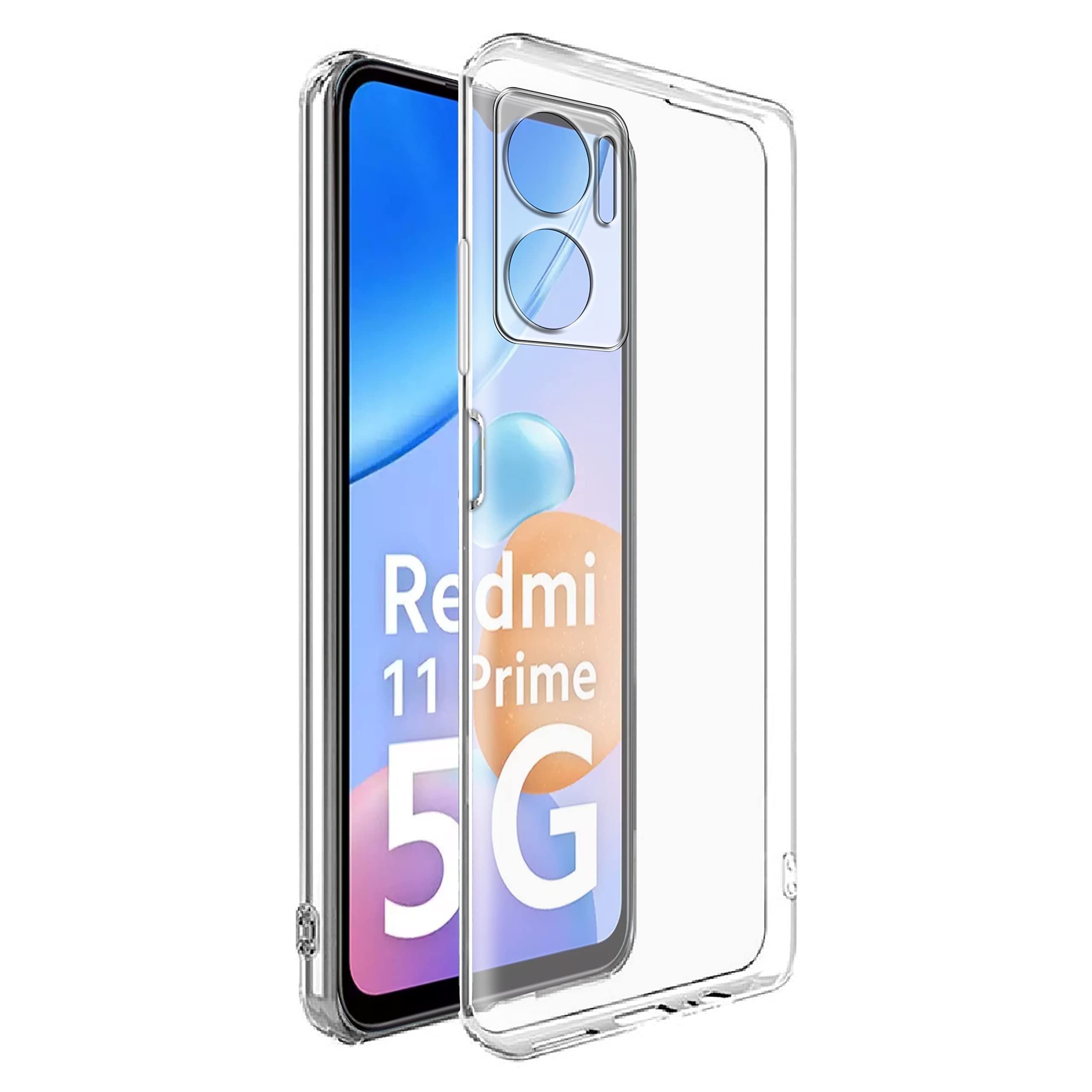 Amazon Brand- Solimo Basic Case for Mi Redmi 11 Prime 5G (Thermoplastic Polyurethane_Clear) (B0BHV2GXNB) Amazon Price History, Amazon Price Tracker