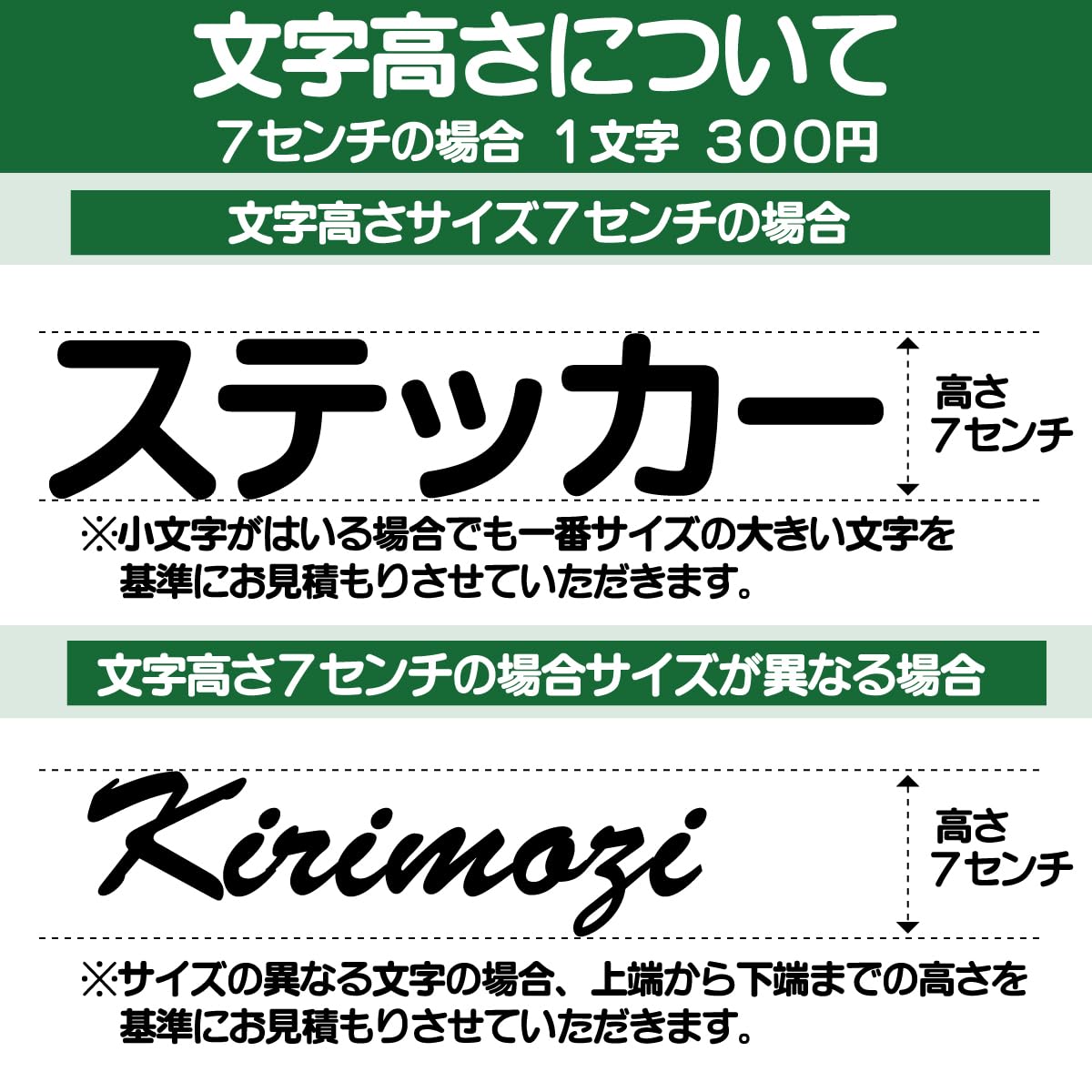 Amazon.co.jp: 7センチ角一文字 切文字商店 カッティング