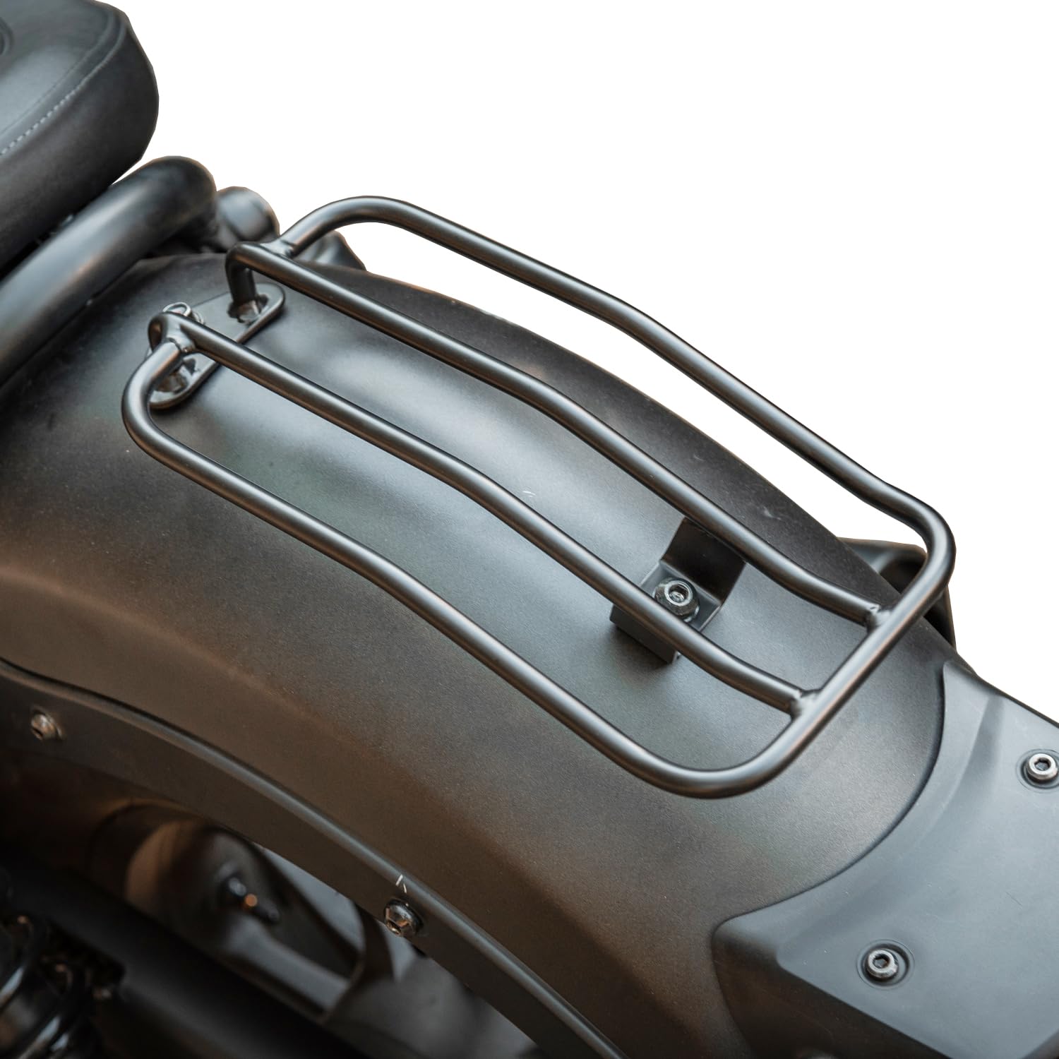 Motocykl tylny błotnik bagażowy płyta półka ładunkowa kompatybilna z tylnym siedzeniem solo półka podpierająca bagaż z H-onda Rebel CMX1100 CM1100 CMX 1100 cm 1100 2021 stalowy nośnik ładunkowy