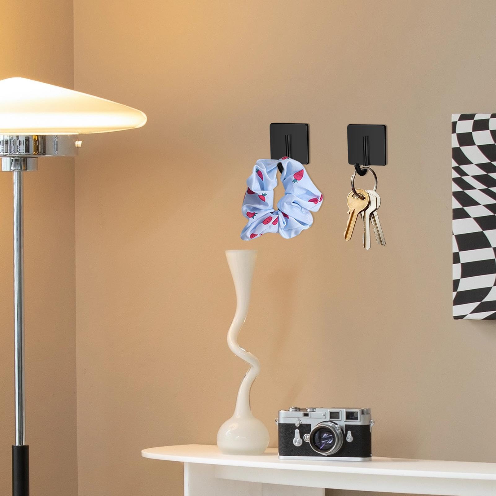 Ganci adesivi - Ganci adesivi per asciugamani | Gancio adesivo | Ganci adesivi | Ganci adesivi | Ganci per strofinacci | Ganci da parete versatili per l'uso in bagno, cucina
