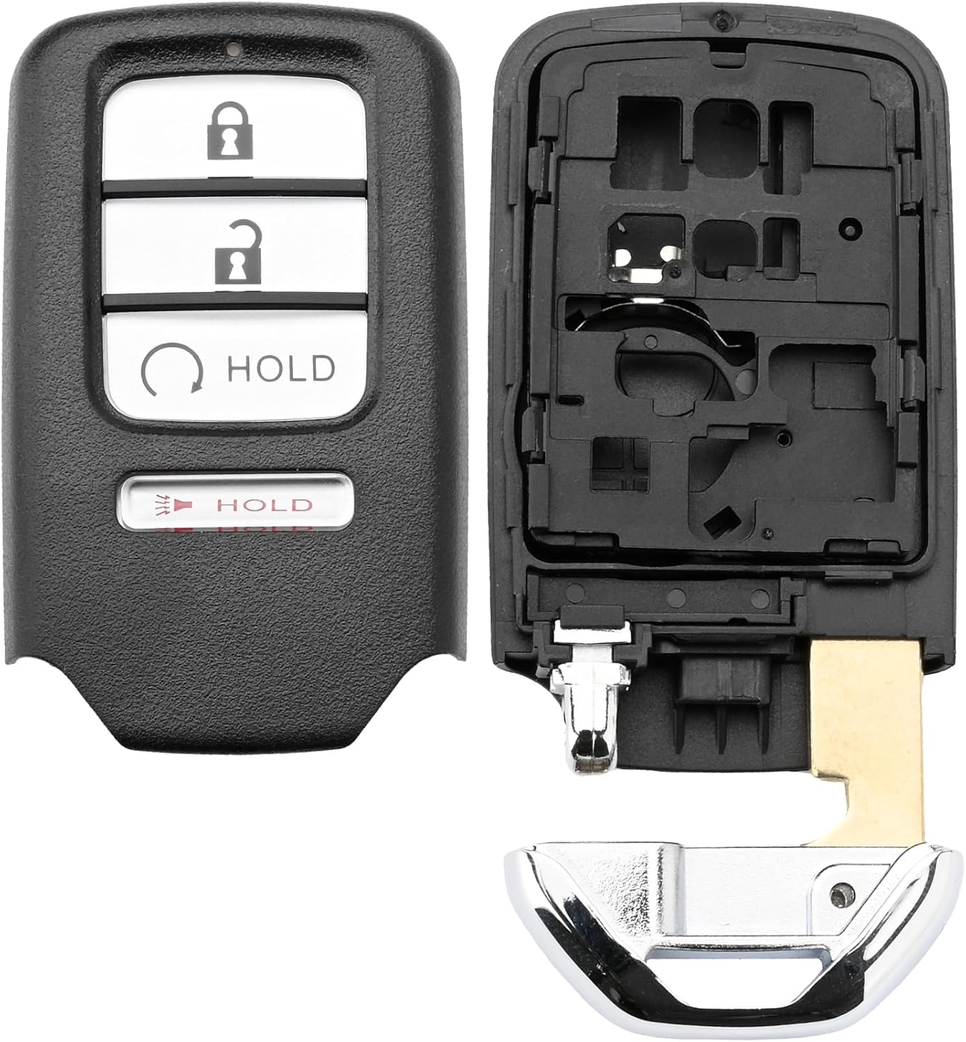 A2C97488400 Key Fob Shell Case Compatible with Ridgeline 2017 2018 2019 2PCS