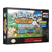 Vista 1 de Retro-Bit Joe & Mac Ultimate Caveman Collection Cartridge - 3 Games in 1 for SNESSuper NES