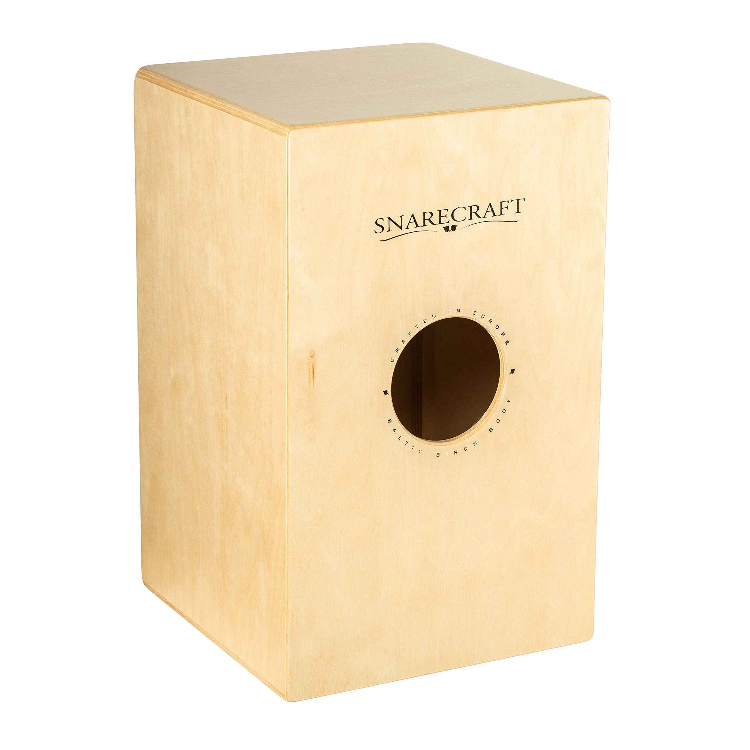 Meinl Percussion Snarecraft Cajon Instrument - Grande Drum Box con 2 Cordiere - Superficie di Suono Frassino (SC100HA)