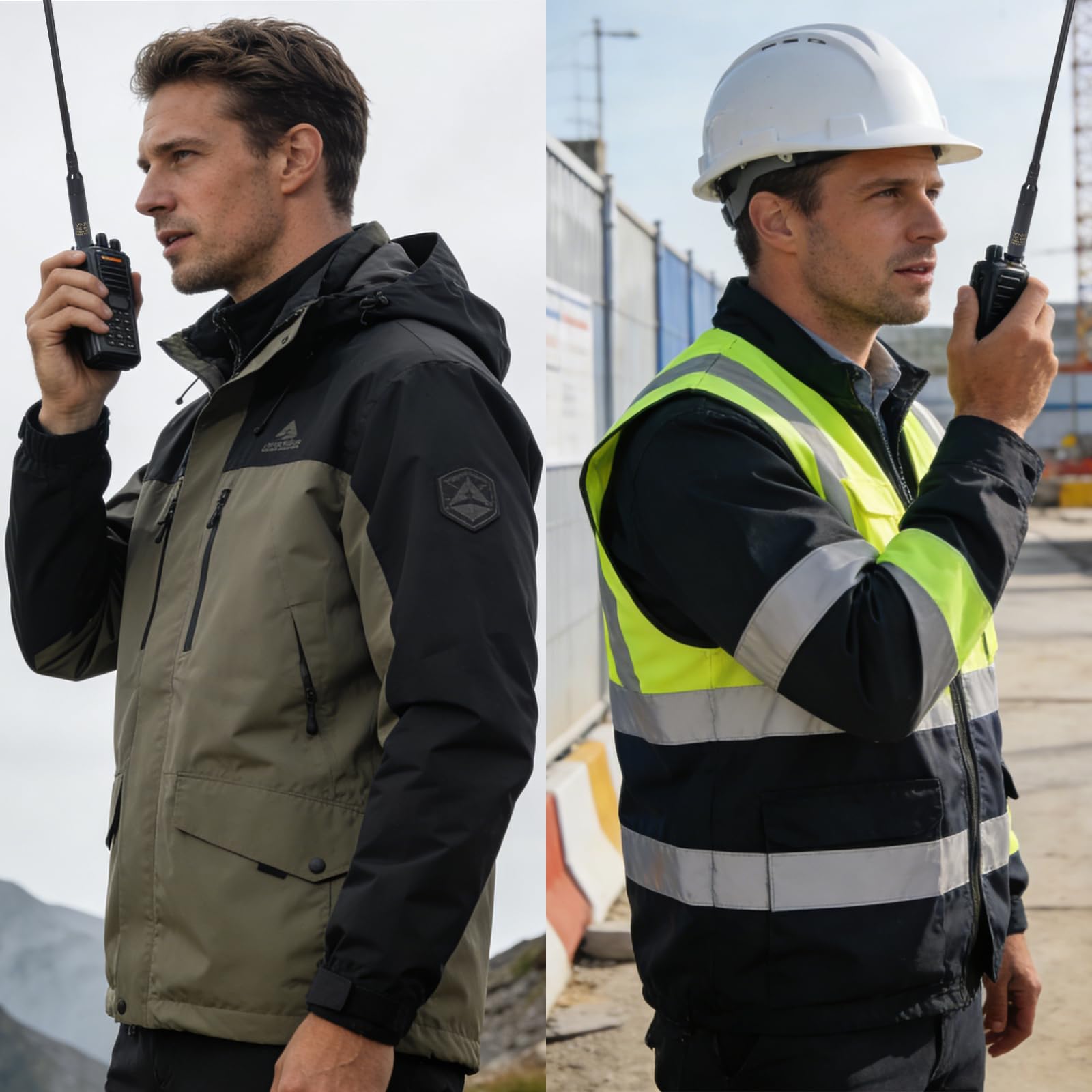 Antenne Télescopique CB 27 MHz de Connecteur SMA Femelle, Compatible avec Baofeng Quansheng, Radios CB portatives et Talkies Walkies