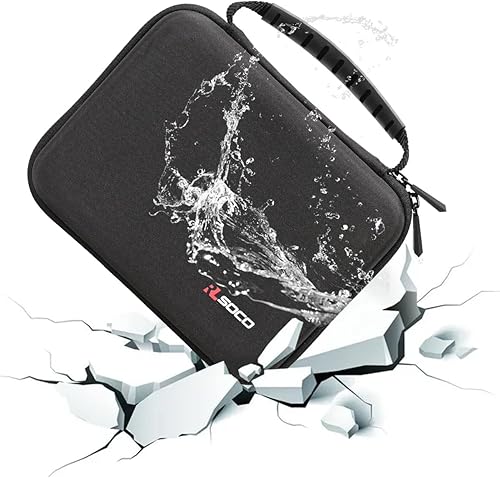 Miniatura 6 de RLSOCO Estuche de transporte compatible con maquinilla de afeitar térmica Gillette para hombres (negro)