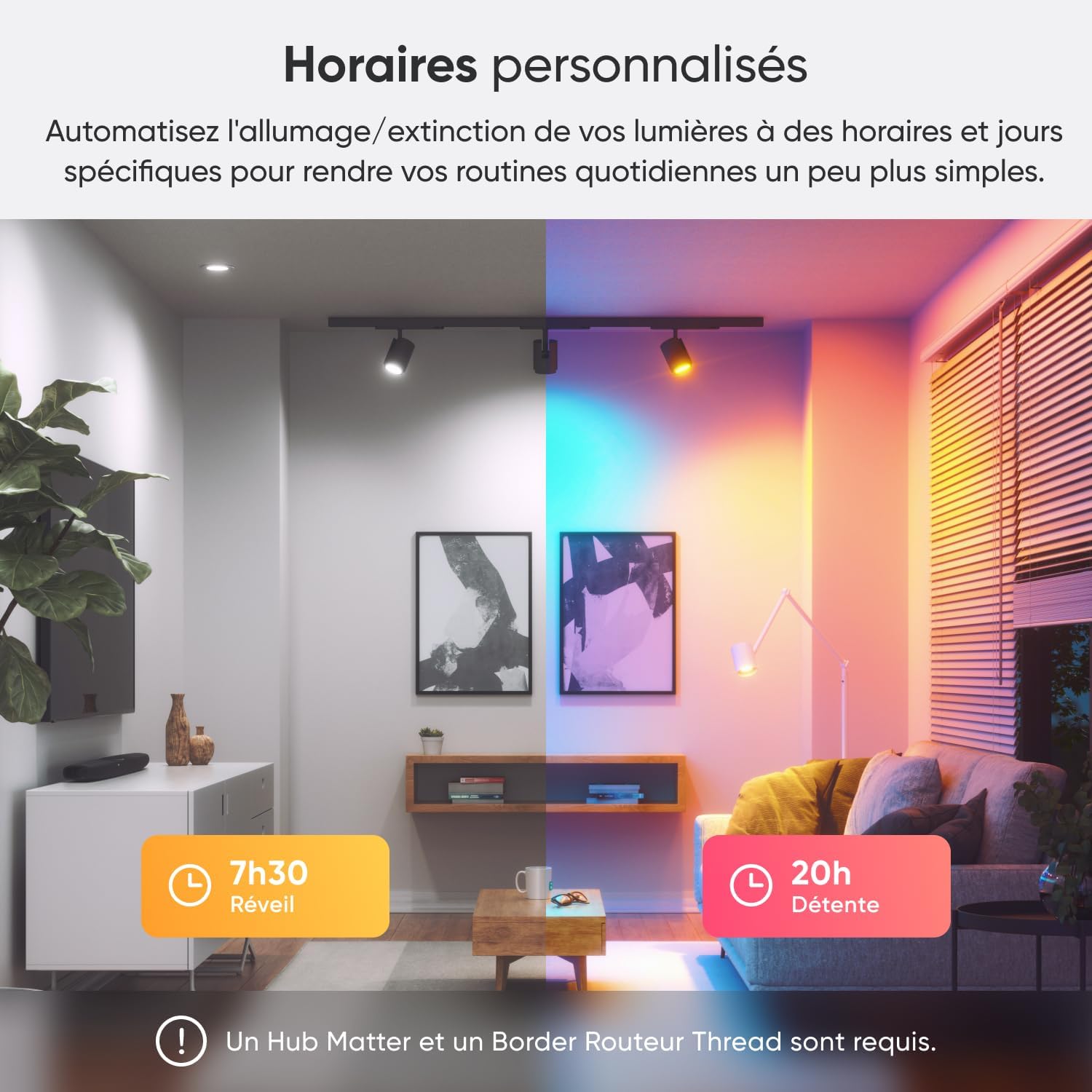 Nanoleaf Essentials | Smart GU10 | 400Lm | White | 2700K-6500K | 220V-240V | 3PK | EU