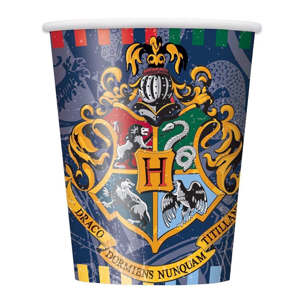 Harry Potter Partybecher – 8er Pack, 266 Ml, Pappbecher Für Mottoparty