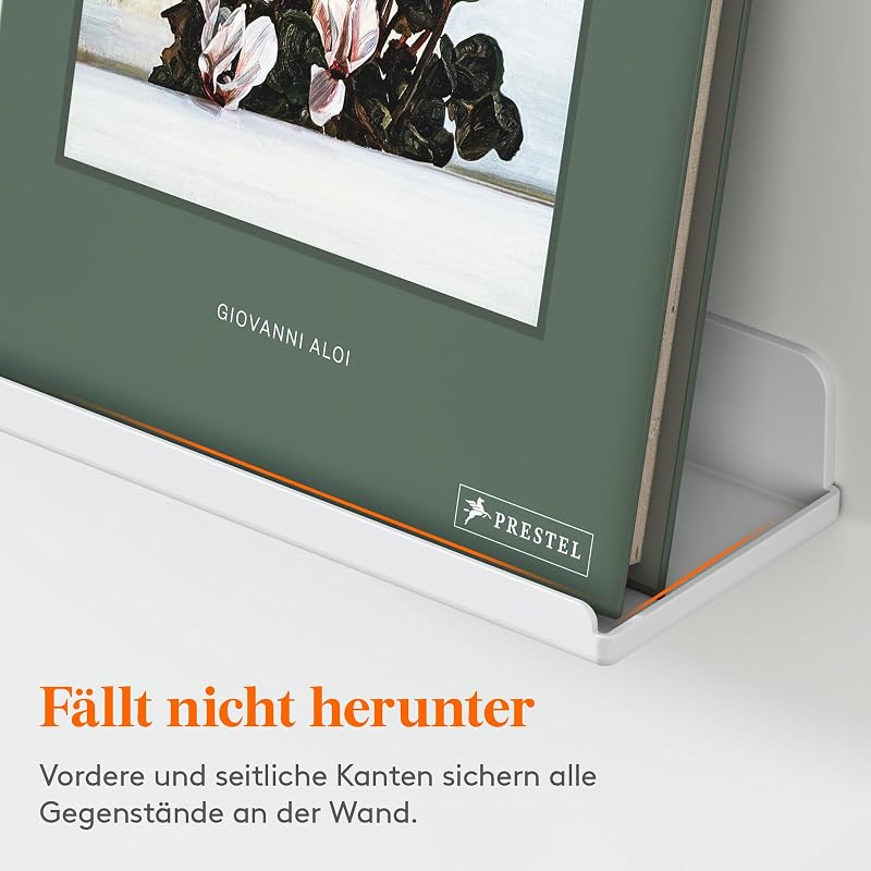 Lifewit Fali Polc Szett 4 db Fehér 38 cm Tárolás Dekoráció