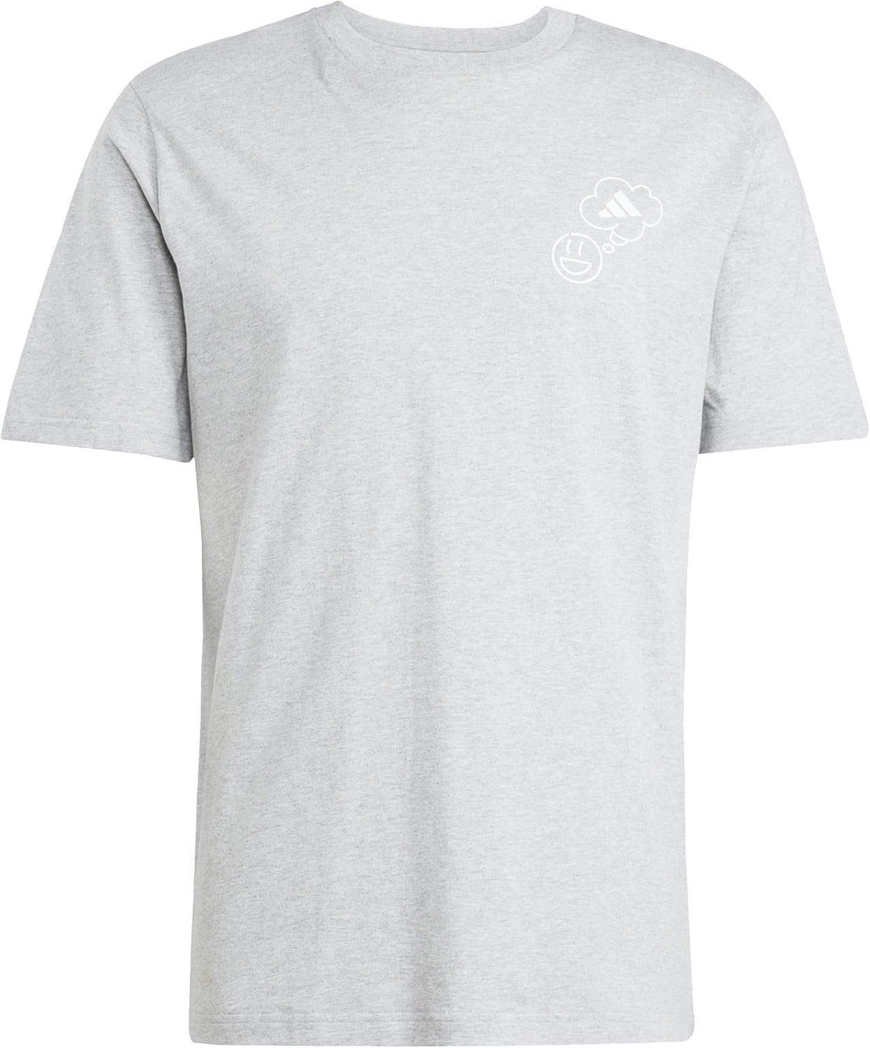 الذكي - تي شيرت مطبوع عليه رسومات دائرية فيربياج للرجال من ادي... - view 1