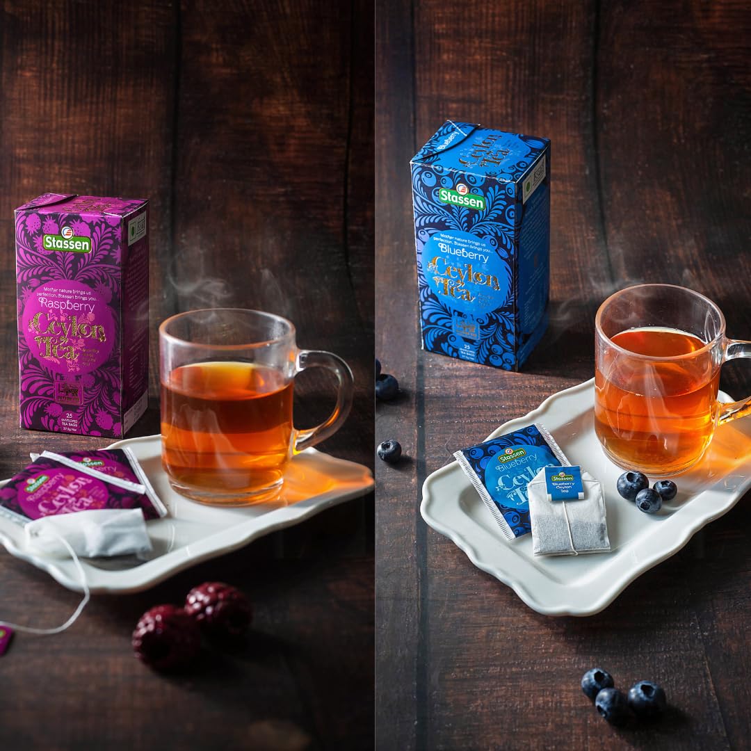 The Infinity Box Imported Pure Sri Lankan Berry Fusion Tea Set | Aromatic & Fruity Black Tea | Refreshing & Flavorful | Perfect for Gifting | Enjoy Hot & Cold | 100 Tea Bags - Image 6 thumbnail