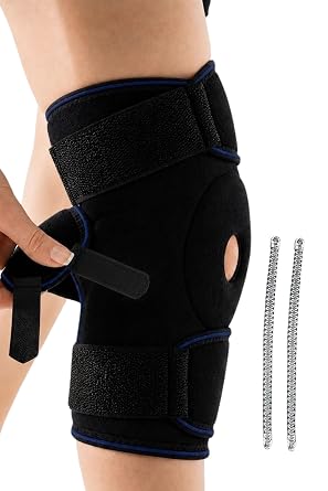 “Patella ve Ligament Destekli Dizlik” “Menisküs ve Çapraz Bağ Desteklii ” “Ayarlanabilir Ortopedik Diz Korsesi” yanlardan destekli dizlik