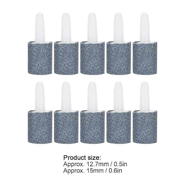 Foto 2 de 8 de Wosune Fish Tank Bubble Stone, Bubble Stone para Fish Tank Fish Tank Difusor de Burbujas para Acuario(12.7 *…