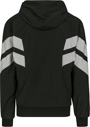 Urban Classics mens Crinkle Panel Track Jacket