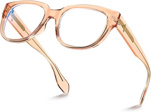 VISOONE Lentes redondos retro con bloqueo de luz azul con antirreflejos para computadora para juegos de mujeres y hombres BLAZE