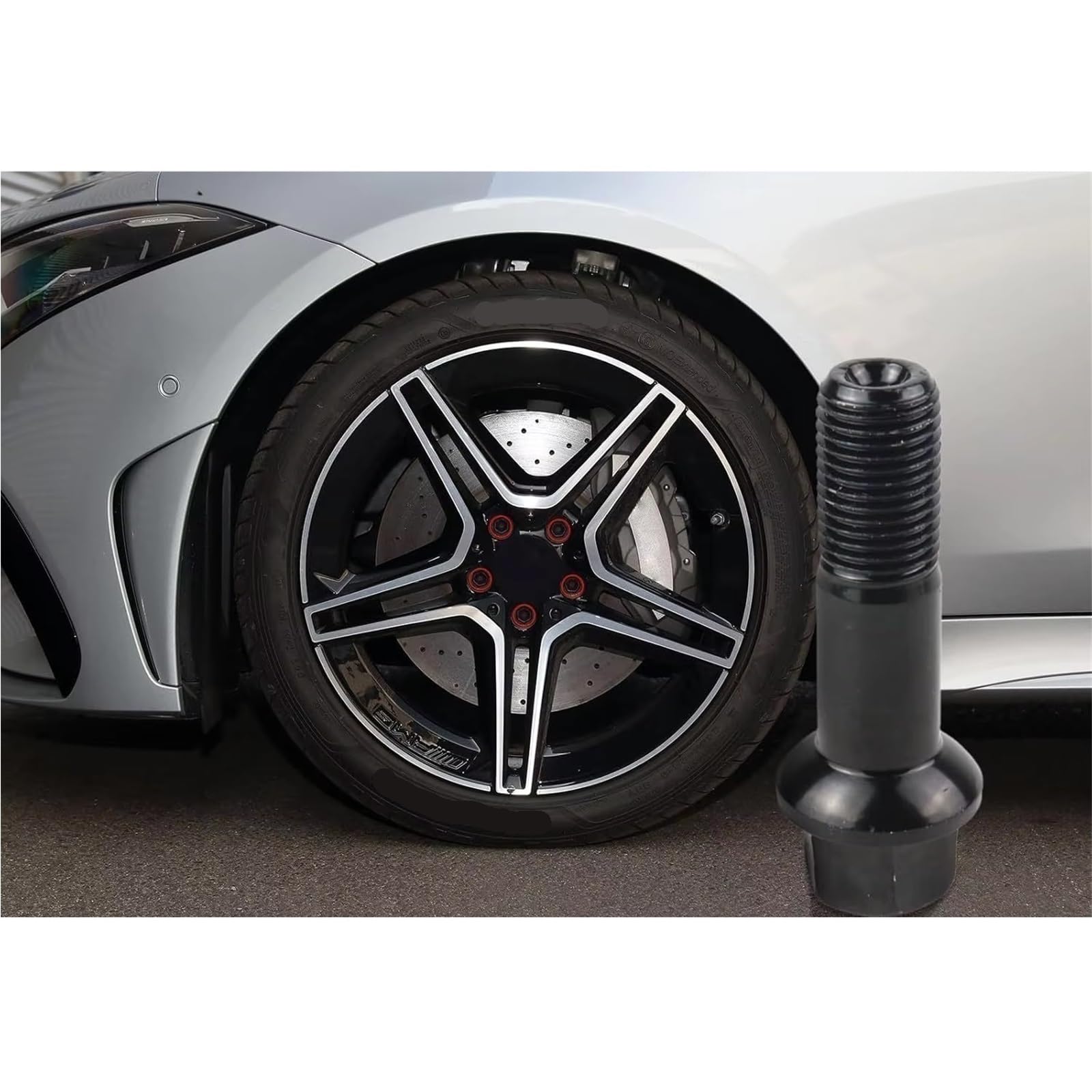 Bulloni ruota auto Compatibile Con Benz Per GL Class X166 2012 2013 2014 2015 Set Di 20 Dadi Esagonali Di Ricambio Per Cerchi In Lega OEM: 0009907607