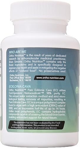 Miniatura 2 de Extracto de cava de Ecklonia - 99% de pureza - 50% polifenoles - 160mg por cápsula