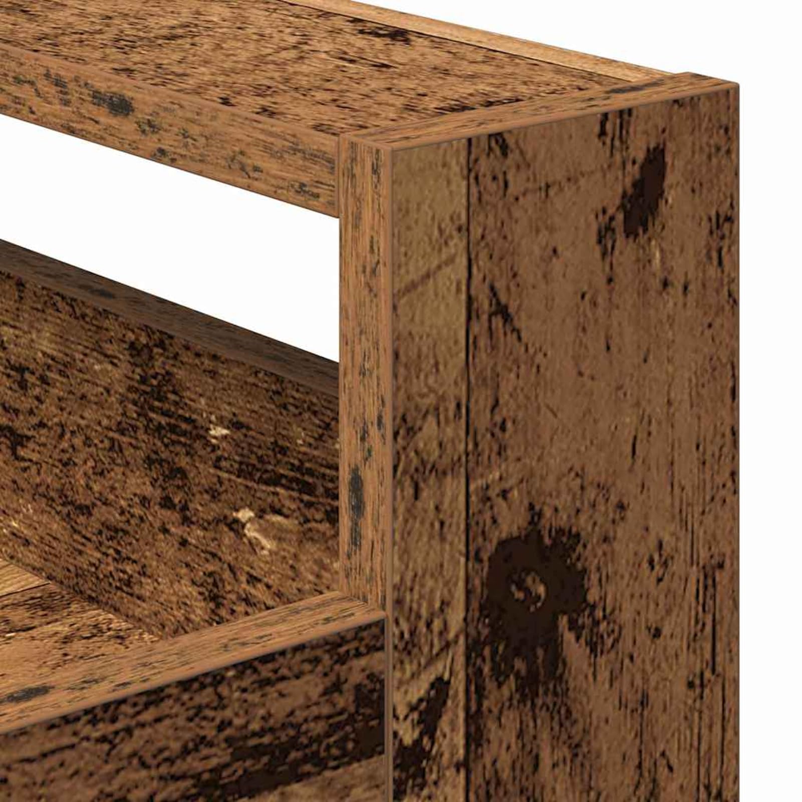 Geecher Carrello da Cucina, Mobile con Ruote, 60 x 45 x 80 cm, in Legno Multistrato Finitura Quercia, per Preparazione e Servizio in Cucina