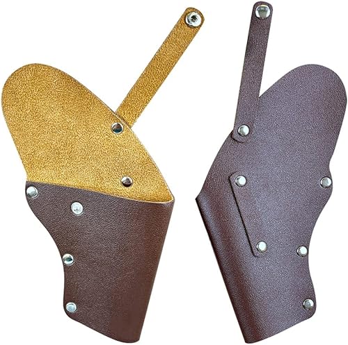 Miniatura 9 de Funda para pistola de juguete para niños, funda de revólver de cuero, correa de transporte de cintura para tamaño completo, compacta, pistola de