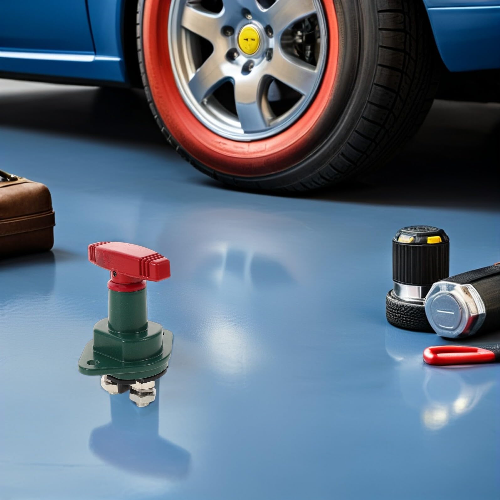 Interruttore di Disconnessione Batteria 12-24v 300a per Auto Camper Barca, Dispositivo Elettrico di Interruzione Alimentazione Protezione Emergenza e Resistenza Anticorrosione