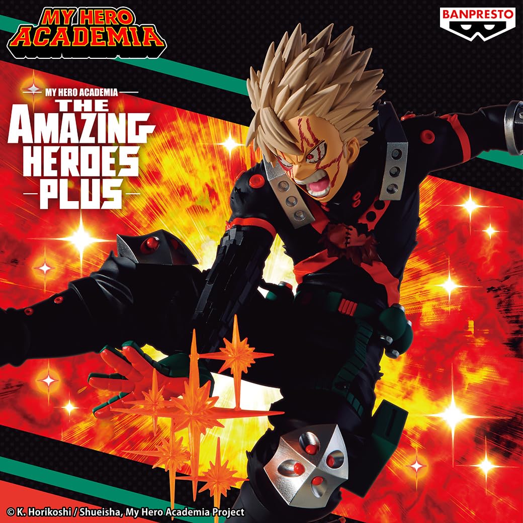 ヒロアカ　フィギュア　THE AMAZING HEROES PLUS　爆豪勝己Ⅲ Amazon.co.jp: 僕のヒーローアカデミア THE AMAZING HEROES PLUS