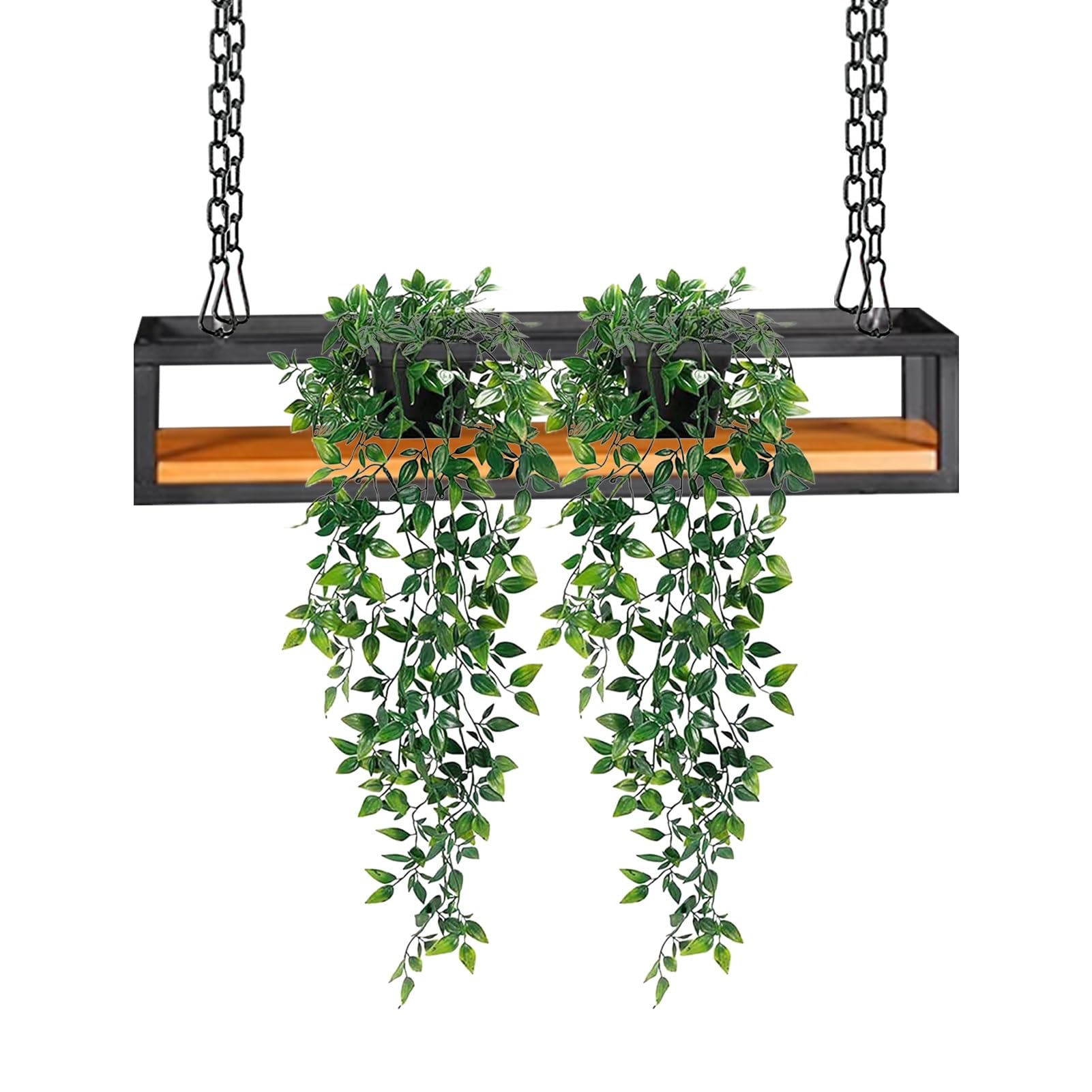 Casier à vin de plafond en métal pour optimiser le rangement du bar