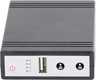 Uninterruptible Power Supply Mini UPS 10400mAh Backup Battery Surge Protector Power Outages Emergency Backup Power Supply for Router Modem Security Camera DSL