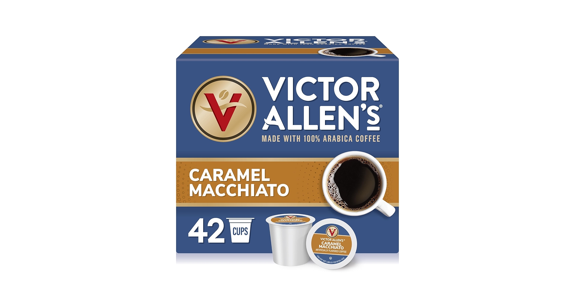 Amazon.com: Victor Allen's Coffee Caramel Macchiato Flavored