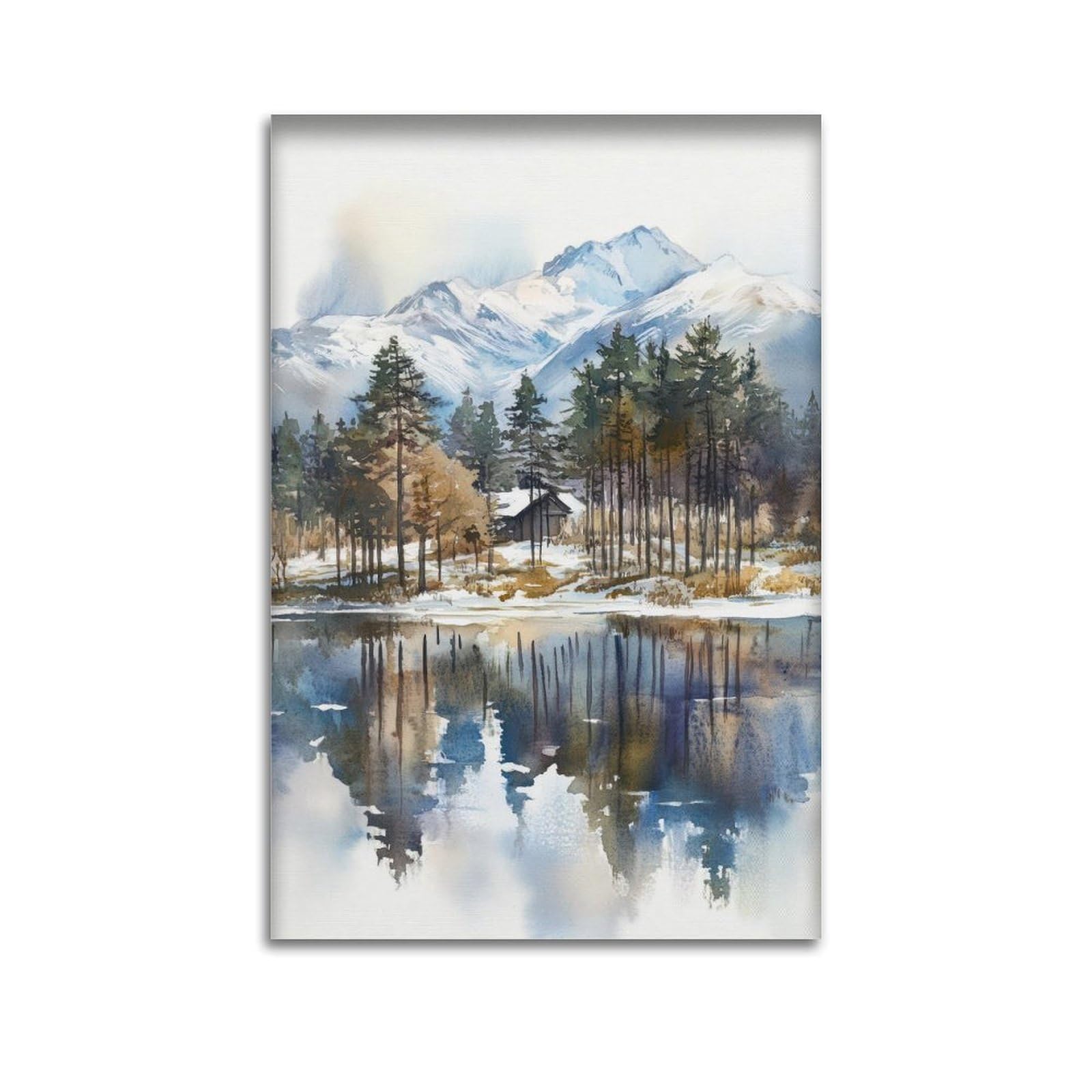 xiaoxiaoshen Aviemore Scotland Scottish Highlands Scenic Canvas Poster Wall Art Prints Room Aesthetic Murals Bedroom And Living Decorations 12x18inch(30x45cm)