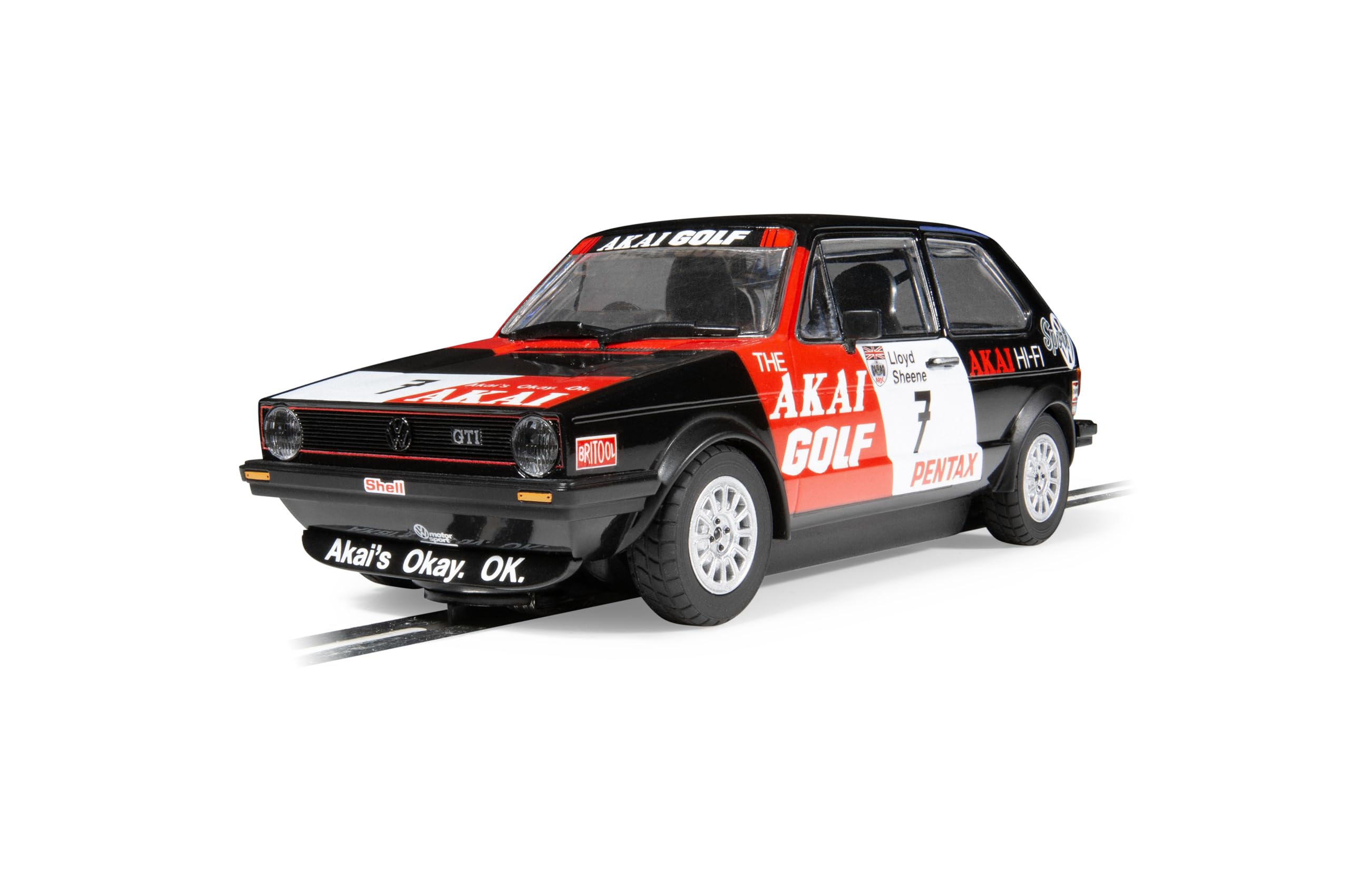 Scalextric C4520 Volkswagen Golf GTI Richard Lloyd Cars Street Rally Slot car