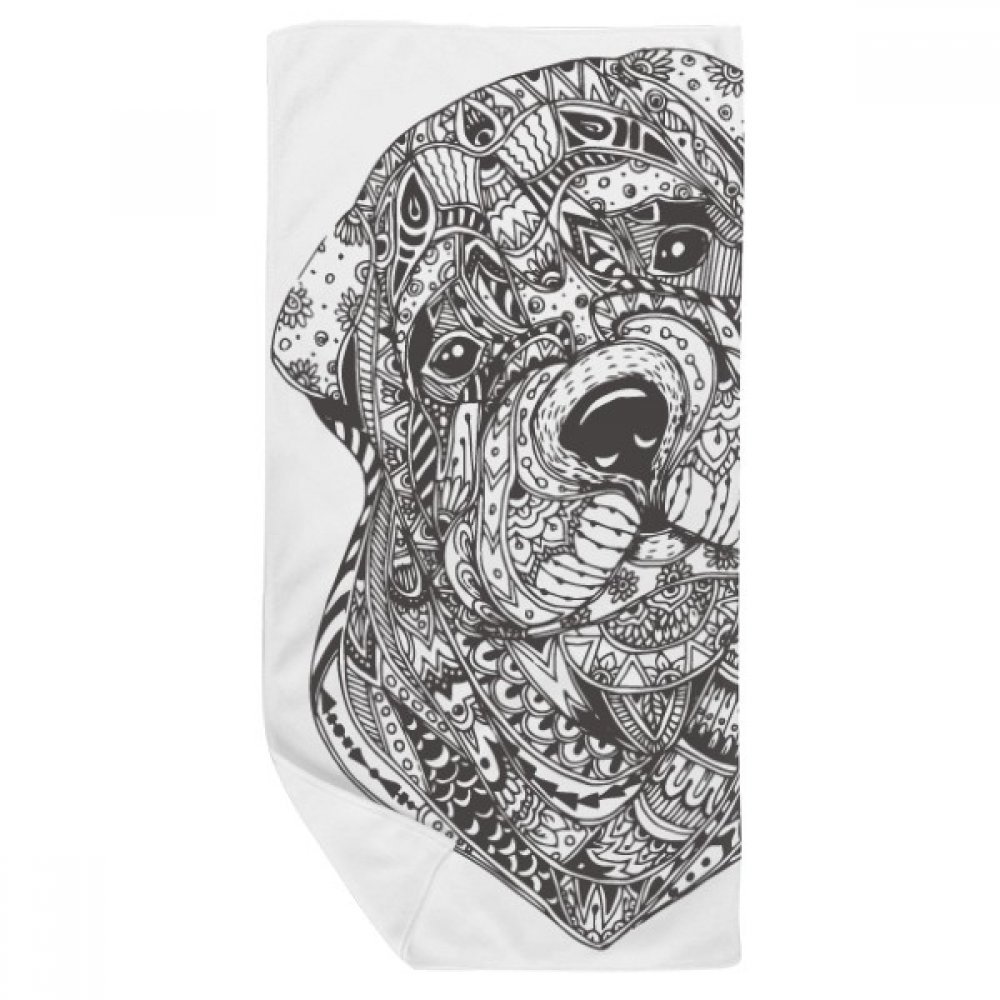 Serviette de bain douce DIYthinker contre les irritations cutanées au format 35x70cm