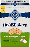 Vista 18 de Blue Buffalo Health Bars - Galletas crujientes para perros, golosinas horneadas al horno hechas con ingredientes naturales, plátanos y yogur, bolsa