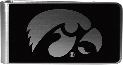 Vista 11 de Siskiyou Sports NCAA Unisex Black and Steel Money Clip