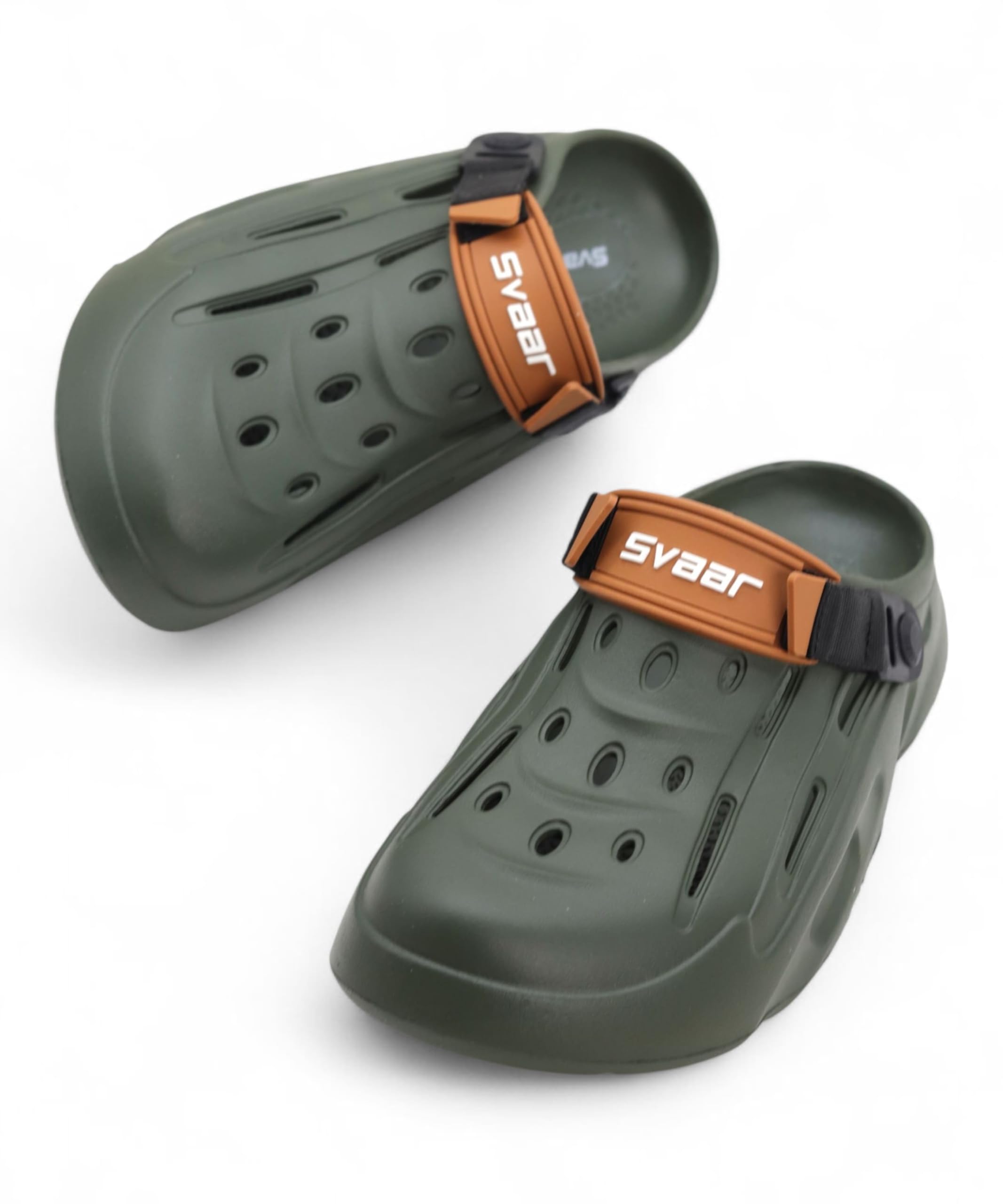 svaar Designer Clogs, Lightweight Sandals with Adjustable Back Strap for Men-picture-36