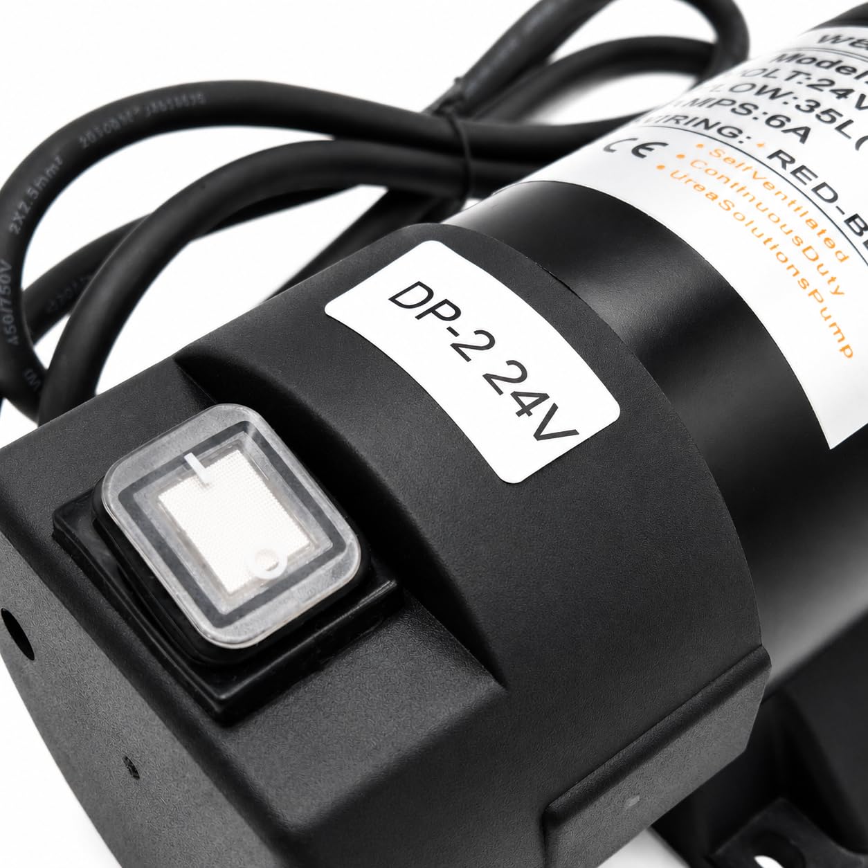 Ampika Bomba DP-2 24V de Membrana Autoaspirante | Caudal 40L/min, IP55