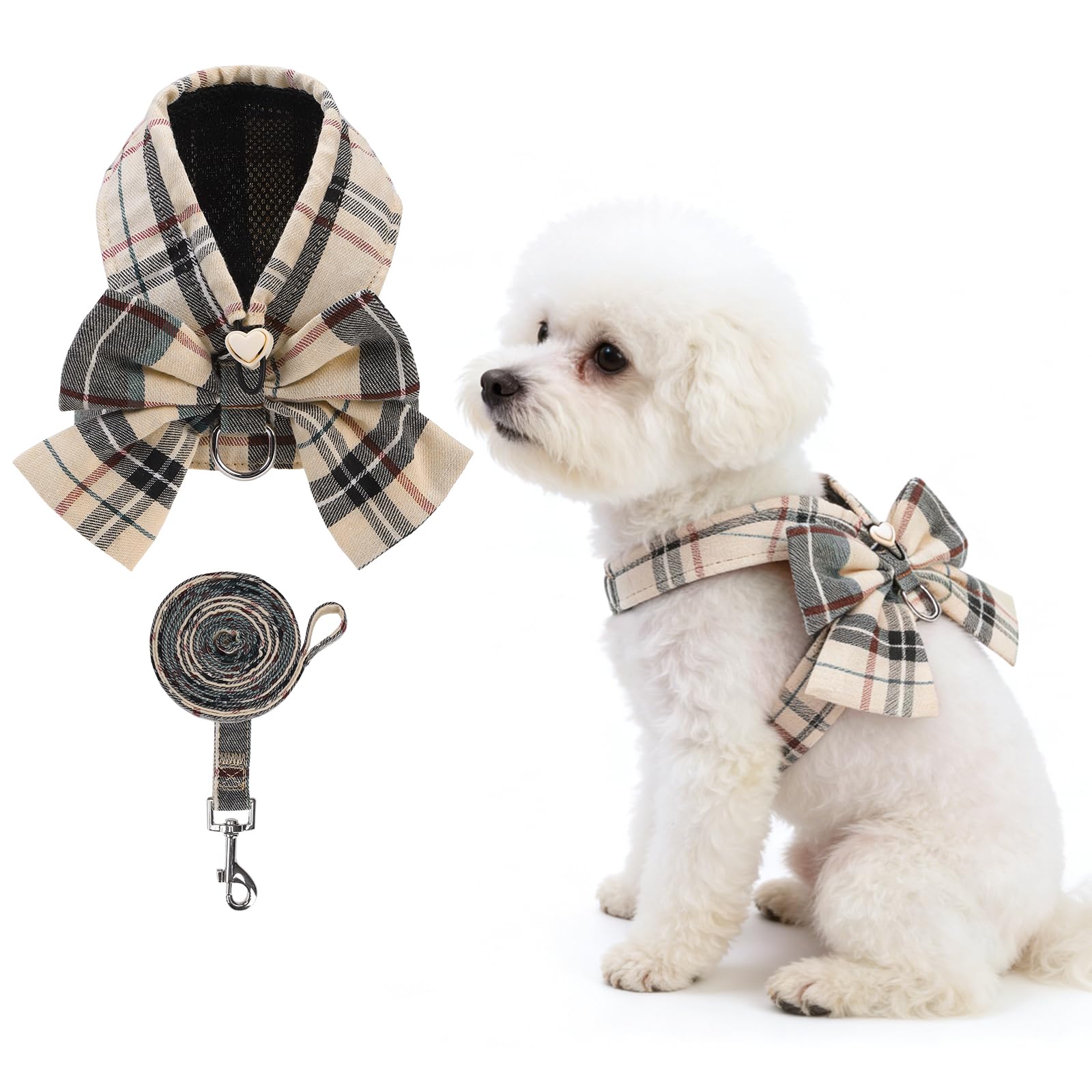KOOLTAIL Bowtie Harness & Leash Set