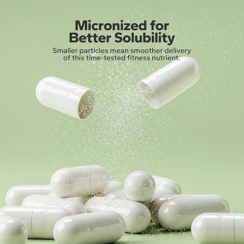 Miniatura 4 de Cápsulas de creatina (120 cápsulas), cápsula de monohidrato de creatina, suplementos de creatina para mujeres y hombres, 1000 mg por porción,