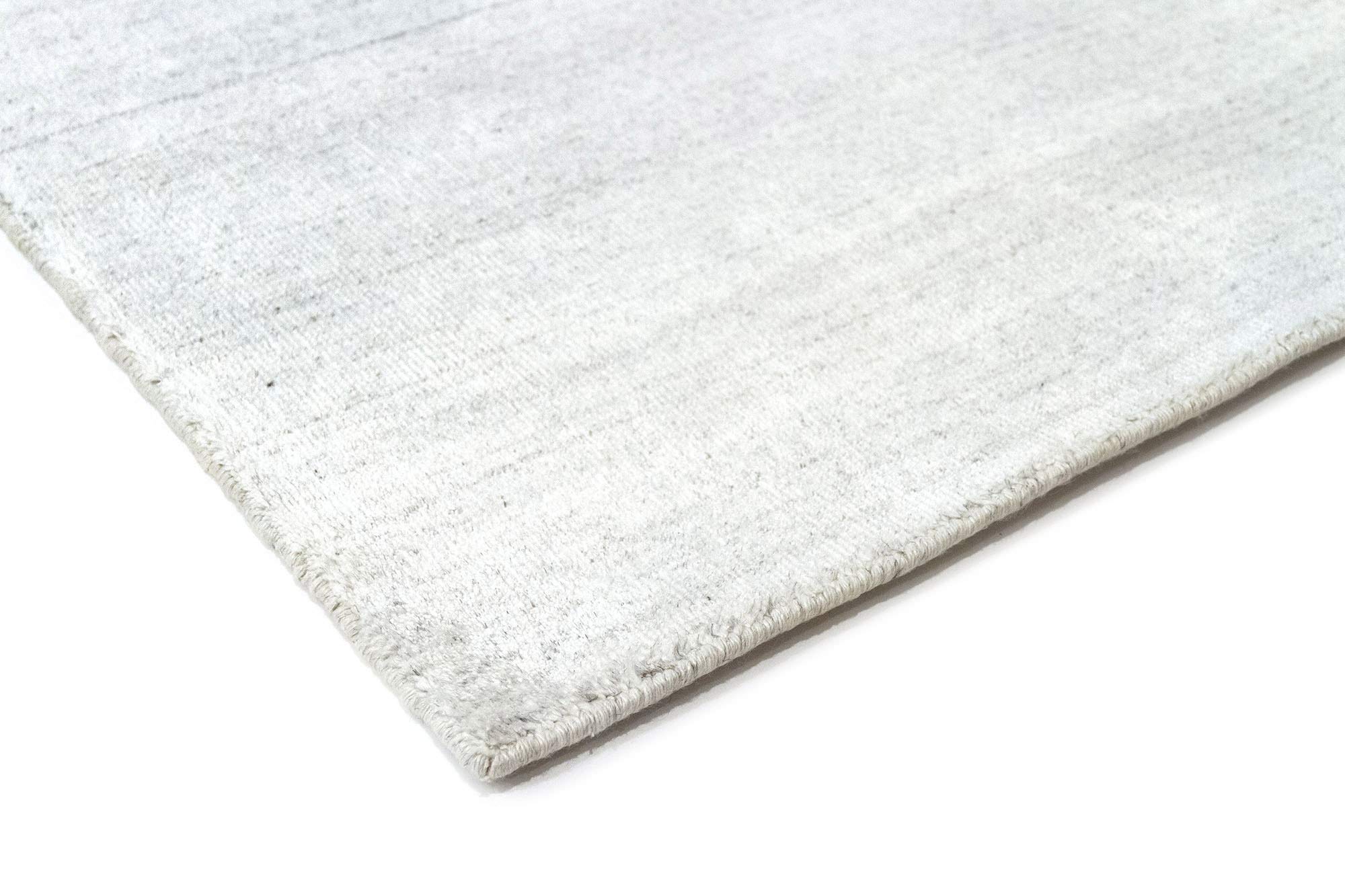 HAMID - Tapis Kavir en Laine Unie, Tapis Moderne en Laine Douce, Tissé à la Main, Laine Douce de Différentes Couleurs, Tapis de Salon, Chambre à Coucher, Salon, Ivoire (200x290cm)