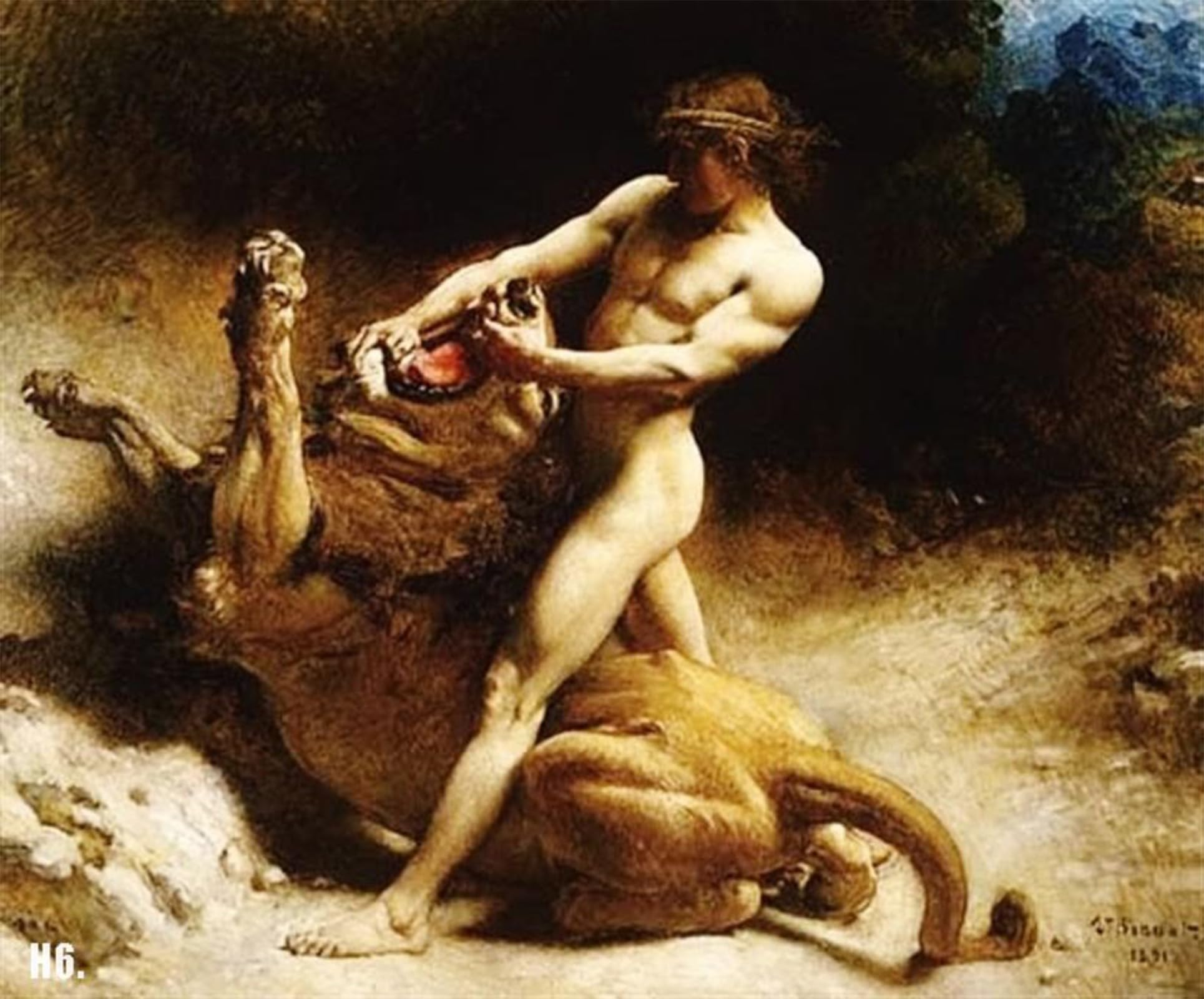 Tableaux Oeuvre Dimpression Léon Bonnat pour décoration de bureau moderne 60x90cm - 5