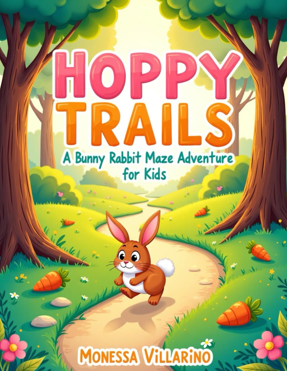Hoppy Trails: A Bunny Rabbit Maze Adventure for Kids
