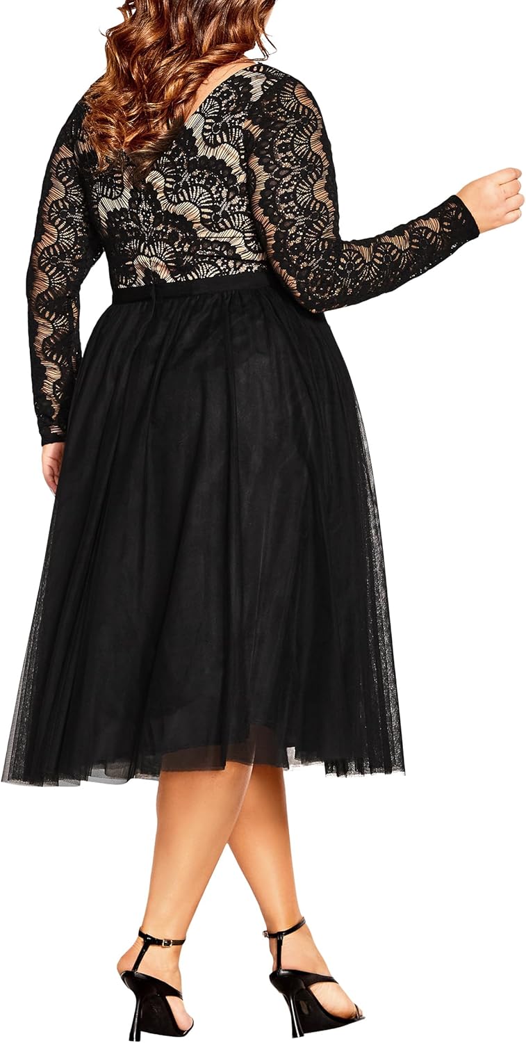 City Chic Women's Plus Size Cocktail Dress - Rare Beauty - Image 2