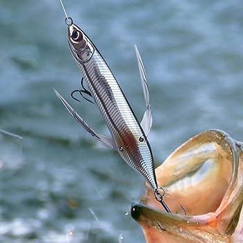 Amazon.co.jp: フリンジ付きの羽を持つトンボ ルアー - トップ