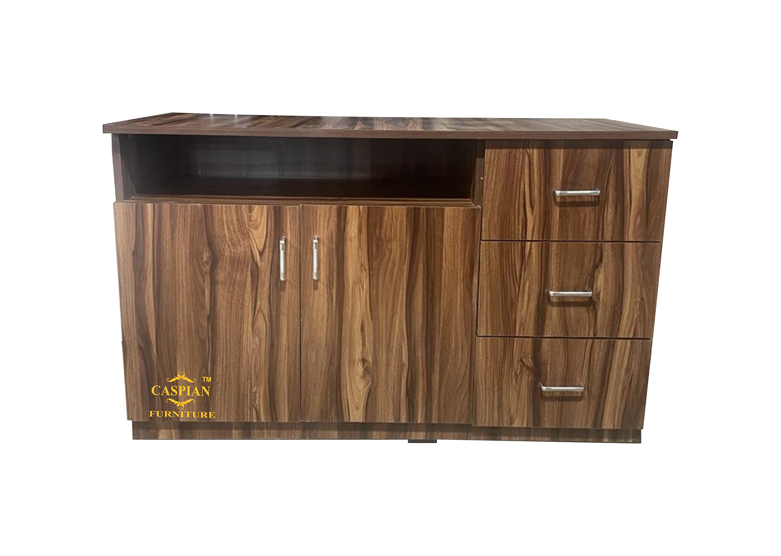 CASPIAN Engineered Wood Wooden TV Entertainment Unit (Peanut Brown)|48 Inches TV Stand/Panel Bedroom & Living Room with Storage 2 Cabinet, Shelf & Drawers|Media Console Table for Set Top Box & Decor-image-43